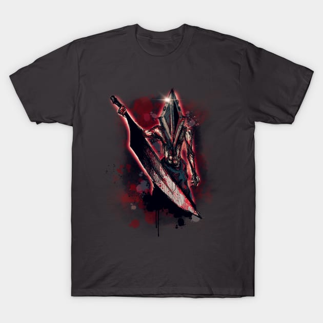 Red Pyramid T-Shirt by LVBart